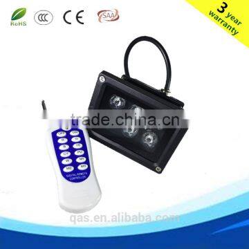 led floodlight individually diodes IR RF remote control 10*3w rgb 3in1