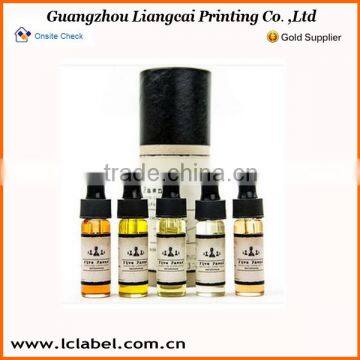 Custom label sticker dropper bottles with labels