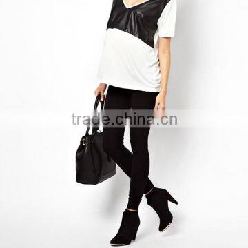 Maternity black legging skinny pants wholesales