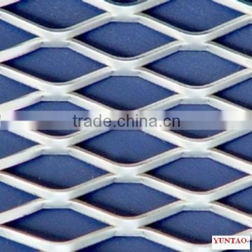 Galvanized or pvc coated flat expanded metal sheet