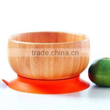 wooden bowl with nut cracker baby bowl