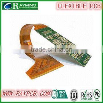 Rigid flex PCB, FR 4 + Polymide, ENIG