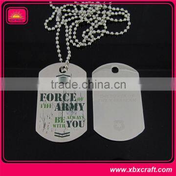 Heavy-duty Metal Laser Engraved Army Dog Tags photo-6