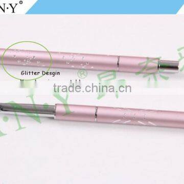 ANY Nail Art Beauty Design Pink Metal Oval UV Gel Art Brushes for Nail Art photo-4