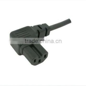 IEC 60320 C15 right angle power cord supplier