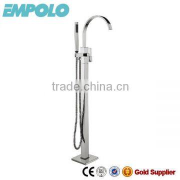 Free Standing Bathroom Chrome Brass Bathtub Faucet 12 3802