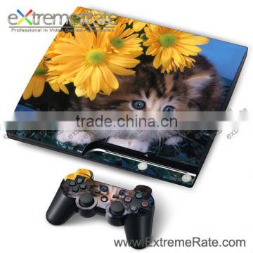 Customized Design CAT&FLOWER For PS3 Slim Console Controller With Factory Price