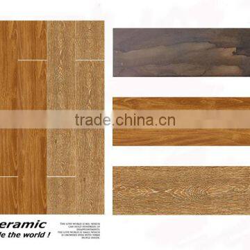 High quality Glazed Floor Tile Wood Imitation 15x90