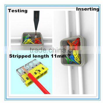 directly factory free samples pressure wire connectors wago junction box connectors for building installation