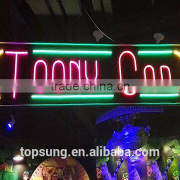 Durable led neon open sign for store
