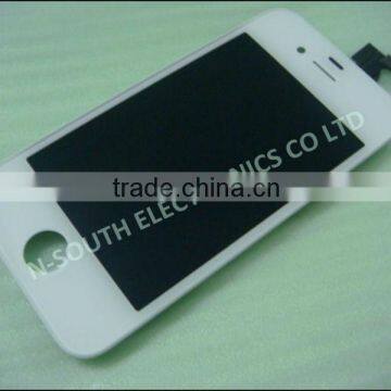 cheap white for apple iPhone 4s Digitizer Glass TouchScreen LCD Assembly panel