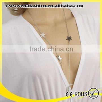 moon star cheap necklace chain types, necklace chain design