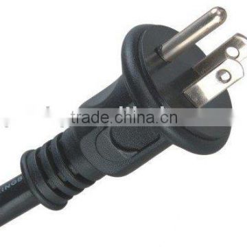 Japanese power cord RoHS PSE Approved