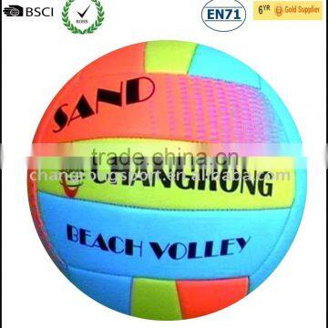 Size 5 PVC promotional volleyball for wholesale