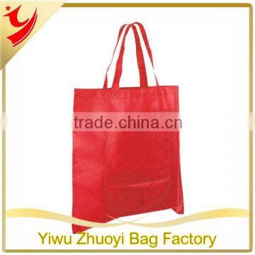 Promotional Polyester Fold and Go Tote Bag With Velcro Closure photo-4