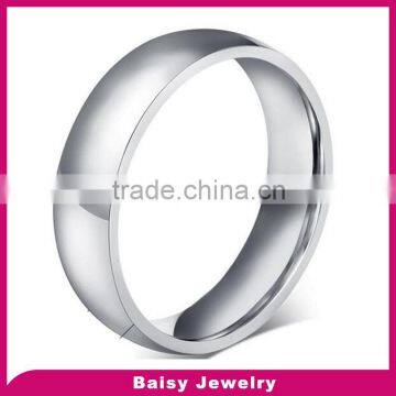 china factory most popular custom 316l stainless steel engraved ring
