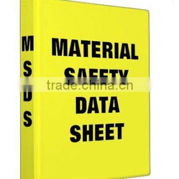 MSDS binder/ring binder/file folder