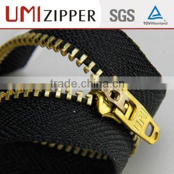 with bottom stopper yg puller UMI y teeth metal zipper for jeans