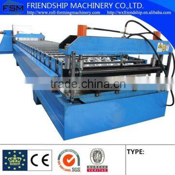 Galvanized Beautiful Color Steel Roof/Wall Roll Forming Machine,Single layer