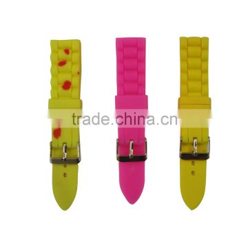 Factory Rubber Silicon Strap for Watch Wholesale Price on 2015