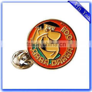 Wholesale promotion brass nickel stamping badge