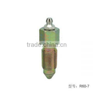 excavator adjusting fitting R60-7 chain Grease Valve grease fitting types