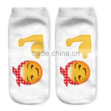 Wholesale Fashion Custom Print Emoji Socks photo-2