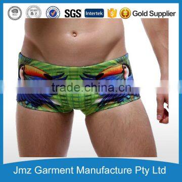 Sublimation print uderwear 95% cotton 5% spandex sexy underwear gay underwear