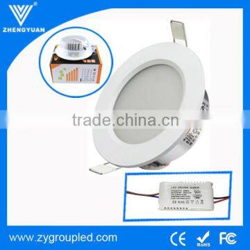 led downlight 7w led Hot Selling With High Efficiency High PF With CE RoHS FCC Approved