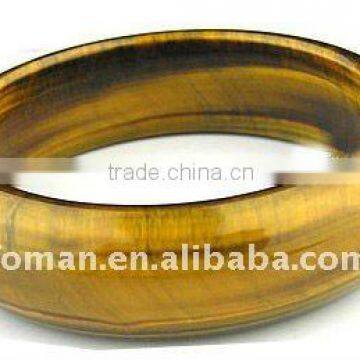 60mm tiger eye gemstone bangle jewelry