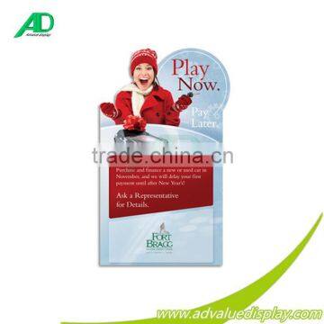 Christmas gift cardboard standee poster display