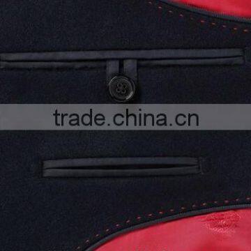 2014 New Style 100% Cashmere Classic Black Overcoat Wool Cashmere Men photo-2