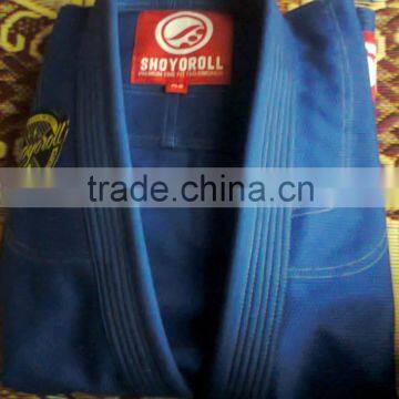 blue bjj gi , jiu jitsu gi , high quality custom patches gi , bjj fine cut kimono