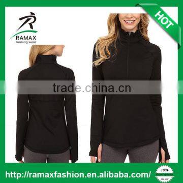 Ramax Custom Women Blank Cold Weather Half Zip Pullover