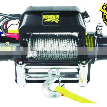 high quality fast line speed winch synthetic rope 12V NVT12000(12000lbs)