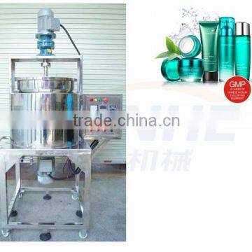 Cosmetic product type vacuum emulsifying mixer cosmetic mixer machine