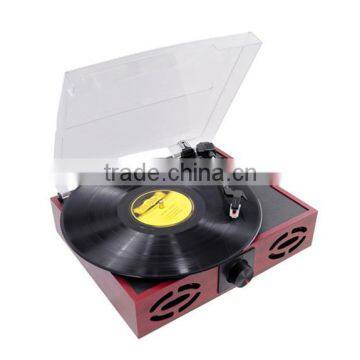 Antique Phonograph 3 Speed LP Turntable Record Player photo-4