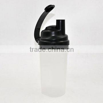 FDA Approved Plastic PP Sport Shaker Bottle for sport black shaker