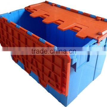 Stackable plastic moving boxes