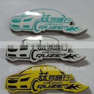 Auto club sticker decor car sticker