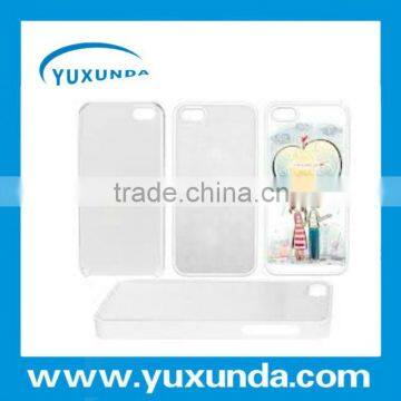 sublimation blank case for Iphone 4,4s,5 with PC materials for sale