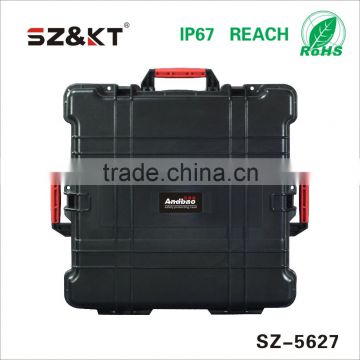 Plastic luggage trolley cases