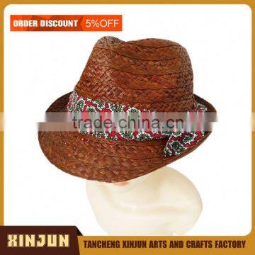 HOT-SALE NEW STYLE LADIES BEACH PANAMA STRAW HAT