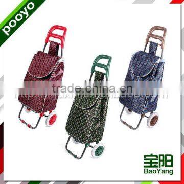 steel luggage cart fashion leather travel bags