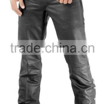 Men's Leather Pant Black New Genuine Sheep Napa Designer Stylist Leather Pant