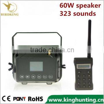 Hunting Equipment 60W 160dB 12-24V Hight Power Hunting Bird Mp3 Speaker Player BK1523 Bird caller hunting Products Decoy