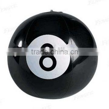 logo customised black pvc inflatable beach ball, whosale water ball