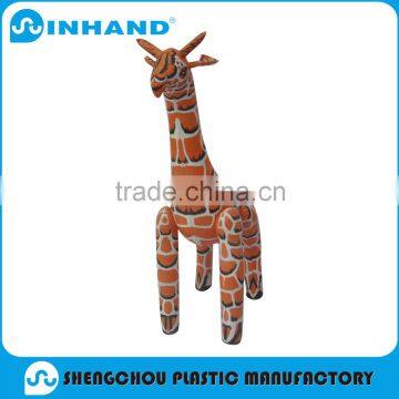 PVC inflatable giraffe/ inflatable animal toy/ inflatable pvc toys for kid