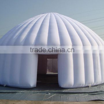 giant white Inflatable igloo tent Inflatable outdoor event tent