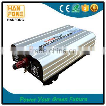 Remote control 12v 220v/110v 1200W ac to ac smart solar power inverter FA series
